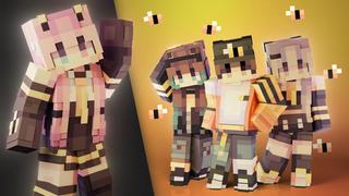 Thumbnail of the Minecraft Bedrock Marketplace product Bee Teens created by FTB.