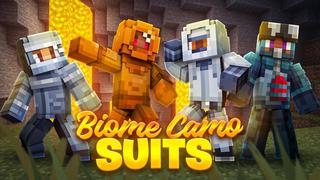 Thumbnail of the Minecraft Bedrock Marketplace product Biome Camo Suits created by FTB.