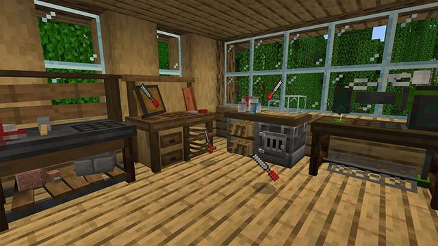 Screenshot of the Minecraft Bedrock Marketplace product Block Cutters created by FTB.