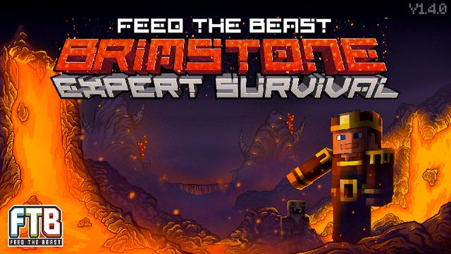 Thumbnail of the Minecraft Bedrock Marketplace product Brimstone: Expert Survival created by FTB.