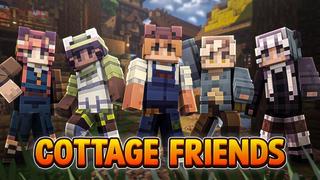 Thumbnail of the Minecraft Bedrock Marketplace product Cottage Friends created by FTB.
