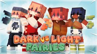 Thumbnail of the Minecraft Bedrock Marketplace product Dark Vs Light Fairies created by FTB.