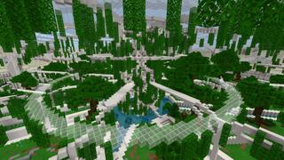 Screenshot of the Minecraft Bedrock Marketplace product Dome Disaster created by FTB.