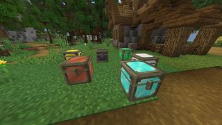 Screenshot of the Minecraft Bedrock Marketplace product Expanded Storage created by FTB.