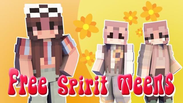 Thumbnail of the Minecraft Bedrock Marketplace product Free Spirit Teens created by FTB.