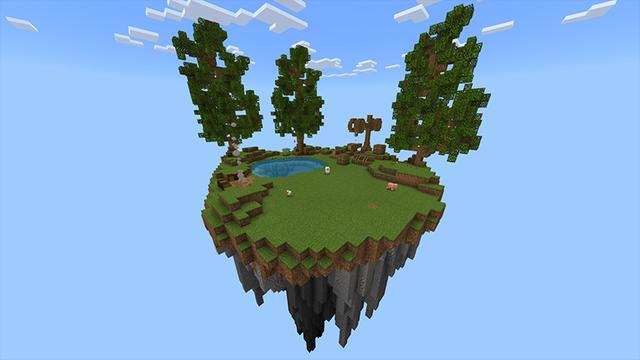 Screenshot of the Minecraft Bedrock Marketplace product FTB Skies created by FTB.
