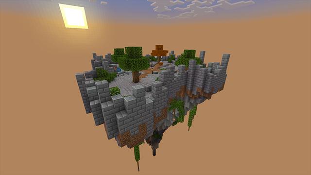 Screenshot of the Minecraft Bedrock Marketplace product FTB Skies created by FTB.