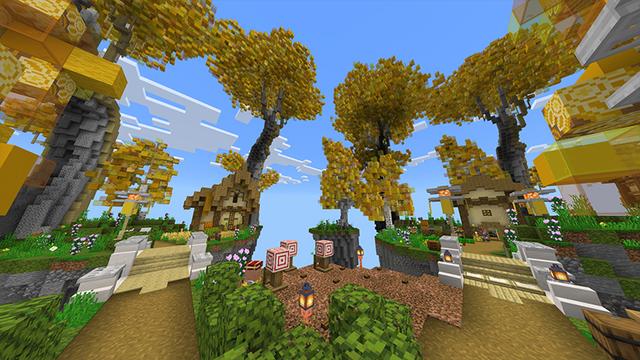 Screenshot of the Minecraft Bedrock Marketplace product FTB Skies created by FTB.