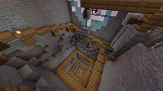 Screenshot of the Minecraft Bedrock Marketplace product Glimmerfrost Tarn created by FTB.