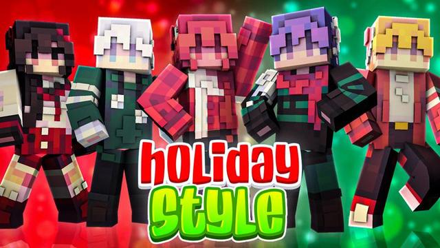 Thumbnail of the Minecraft Bedrock Marketplace product Holiday Style created by FTB.