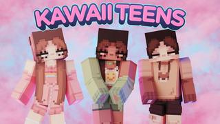 Thumbnail of the Minecraft Bedrock Marketplace product Kawaii Teens created by FTB.