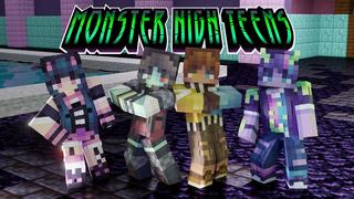 Thumbnail of the Minecraft Bedrock Marketplace product Monster High Teens created by FTB.