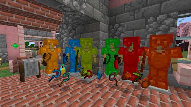 Screenshot of the Minecraft Bedrock Marketplace product Mystical Agriculture created by FTB.