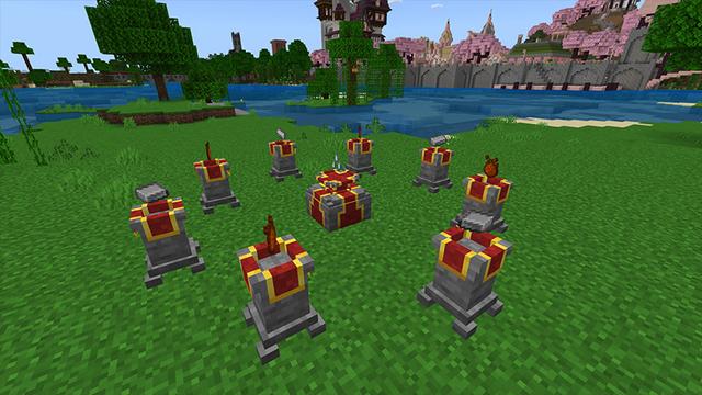 Screenshot of the Minecraft Bedrock Marketplace product Mystical Agriculture created by FTB.