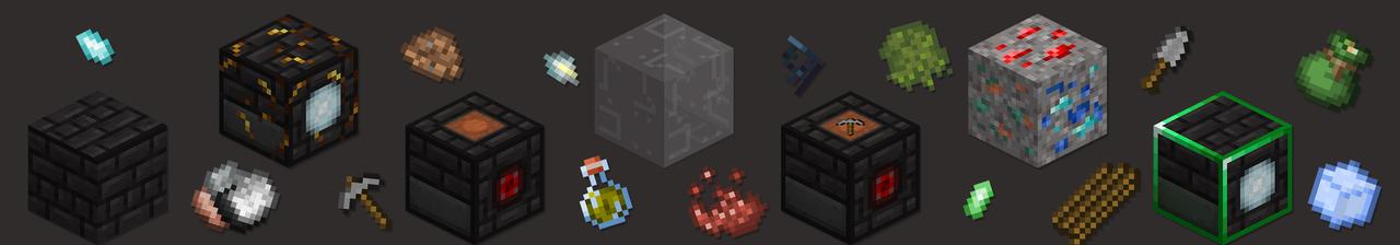 Panorama of the Minecraft Bedrock Marketplace product No Block created by FTB.