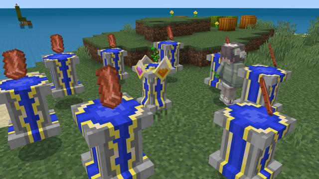 Screenshot of the Minecraft Bedrock Marketplace product OceanBlock created by FTB.