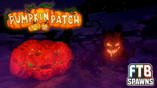 Thumbnail of the Minecraft Bedrock Marketplace product Pumkin Patch Survival Spawn created by FTB.