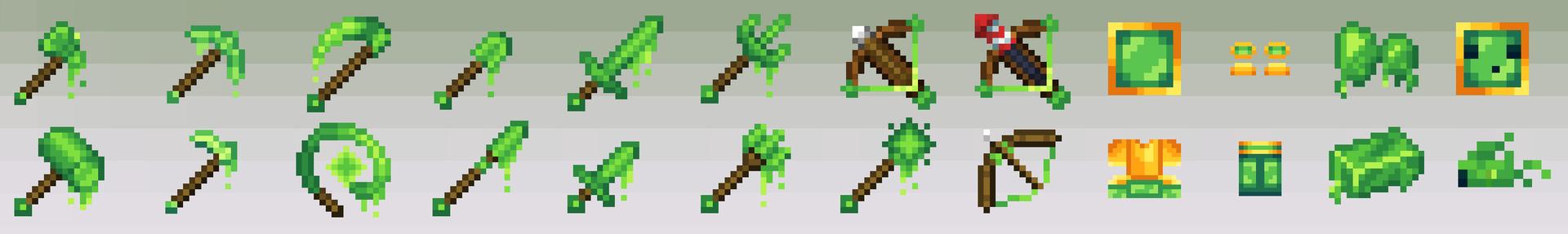 Panorama of the Minecraft Bedrock Marketplace product Slime Tools created by FTB.