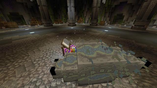 Screenshot of the Minecraft Bedrock Marketplace product Steinblock 3 created by FTB.