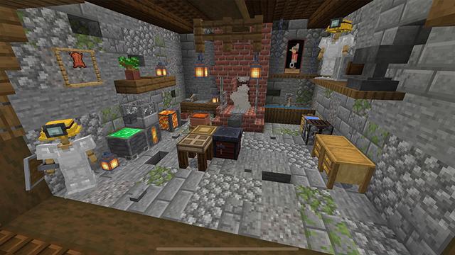 Screenshot of the Minecraft Bedrock Marketplace product Stoneblock created by FTB.