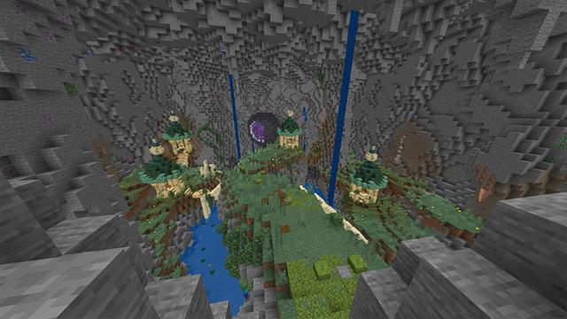 Screenshot of the Minecraft Bedrock Marketplace product Stoneblock created by FTB.