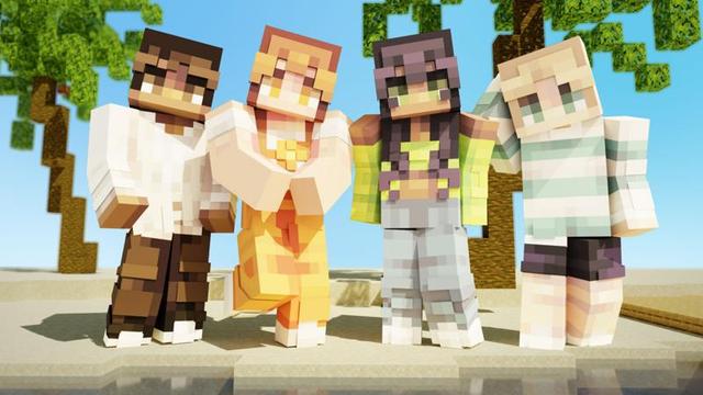 Thumbnail of the Minecraft Bedrock Marketplace product Summer Lookbook created by FTB.