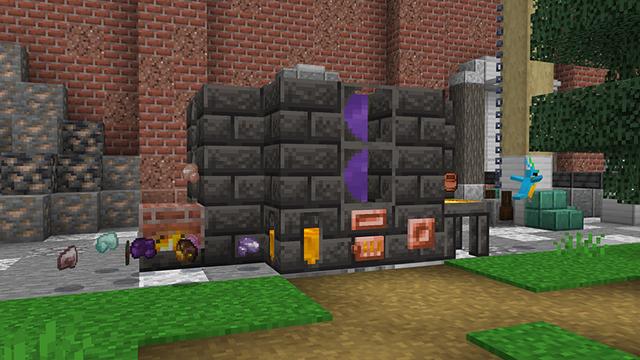 Screenshot of the Minecraft Bedrock Marketplace product Tinkers' Construct created by FTB.