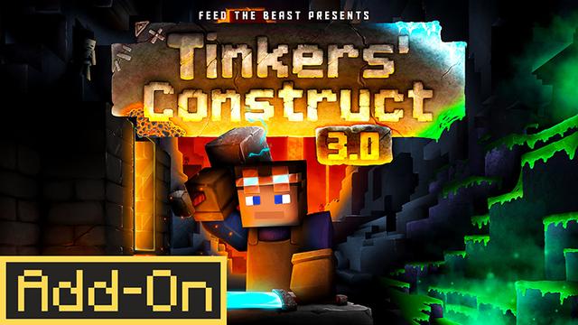 Thumbnail of the Minecraft Bedrock Marketplace product Tinkers' Construct created by FTB.
