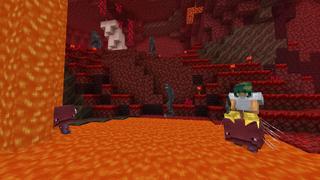 Screenshot of the Minecraft Bedrock Marketplace product Vampires created by FTB.