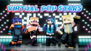 Thumbnail of the Minecraft Bedrock Marketplace product Virtual Pop Stars created by FTB.