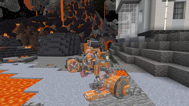 Screenshot of the Minecraft Bedrock Marketplace product Zero Gravity created by FTB.