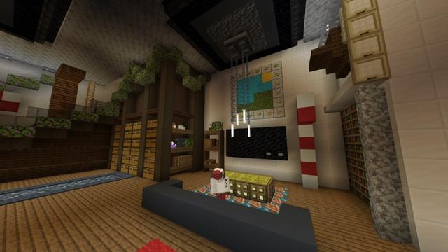 Screenshot of the Minecraft Bedrock Marketplace product Christmas Winter Mansion created by Fun Creators.