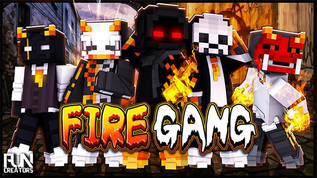 Thumbnail of the Minecraft Bedrock Marketplace product Fire Gang created by Fun Creators.