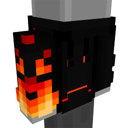 Thumbnail of the Minecraft Bedrock Marketplace product Flame Hand Top created by Fun Creators.