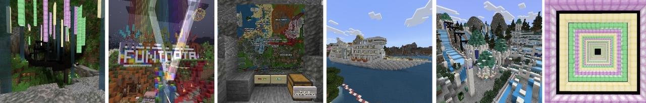 Panorama of the Minecraft Bedrock Marketplace product Funtopia World created by Fun Creators.