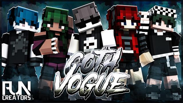 Thumbnail of the Minecraft Bedrock Marketplace product Goth Vogue created by Fun Creators.
