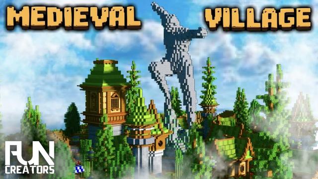 Thumbnail of the Minecraft Bedrock Marketplace product Medieval Village created by Fun Creators.