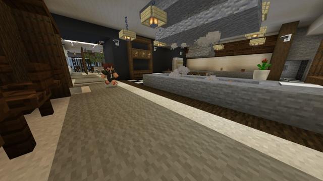 Screenshot of the Minecraft Bedrock Marketplace product Millionaire Mansion Island created by Fun Creators.