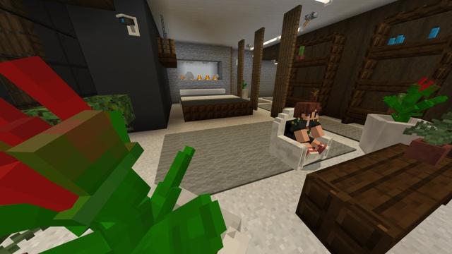 Screenshot of the Minecraft Bedrock Marketplace product Millionaire Mansion Island created by Fun Creators.