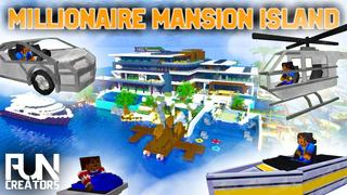Thumbnail of the Minecraft Bedrock Marketplace product Millionaire Mansion Island created by Fun Creators.