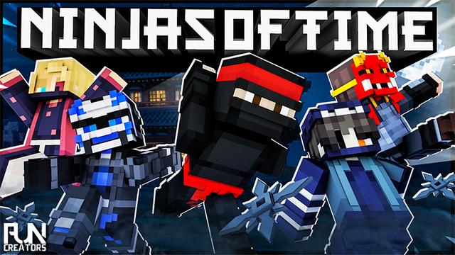 Thumbnail of the Minecraft Bedrock Marketplace product Ninjas of Time created by Fun Creators.