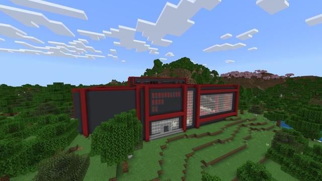 Screenshot of the Minecraft Bedrock Marketplace product Trampoline Park XL created by Fun Creators.