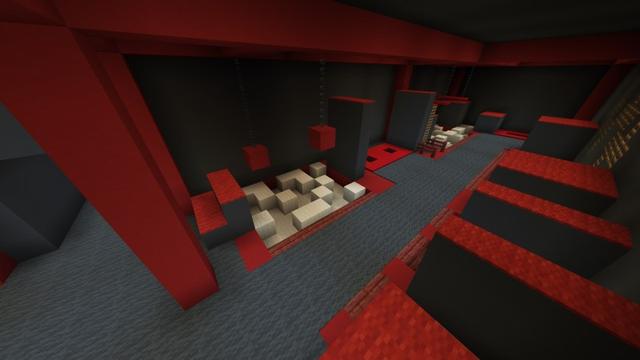 Screenshot of the Minecraft Bedrock Marketplace product Trampoline Park XL created by Fun Creators.