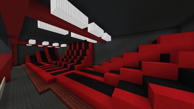 Screenshot of the Minecraft Bedrock Marketplace product Trampoline Park XL created by Fun Creators.