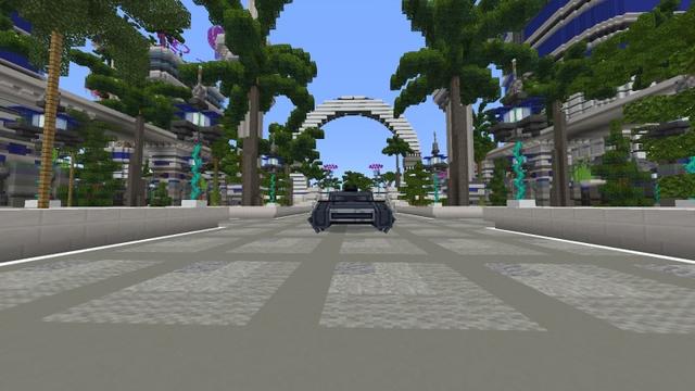 Screenshot of the Minecraft Bedrock Marketplace product Ultimate Modern City created by Fun Creators.