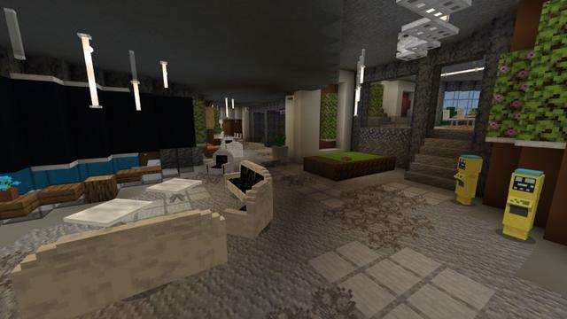 Screenshot of the Minecraft Bedrock Marketplace product Ultimate Modern Mansion created by Fun Creators.