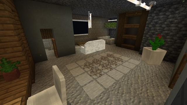 Screenshot of the Minecraft Bedrock Marketplace product Ultimate Modern Mansion created by Fun Creators.