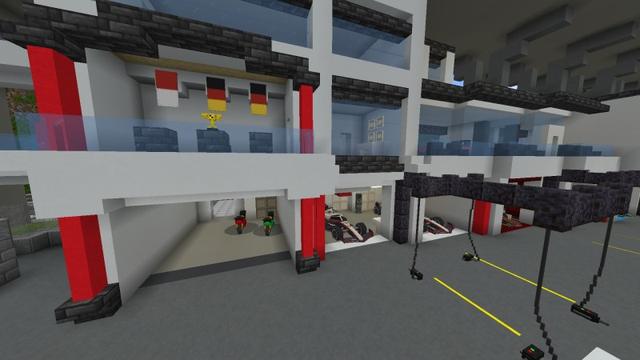 Screenshot of the Minecraft Bedrock Marketplace product Ultimate Race Track created by Fun Creators.