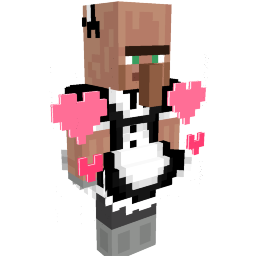 Thumbnail of the Minecraft Bedrock Marketplace product Villager Maid Costume created by Fun Creators.