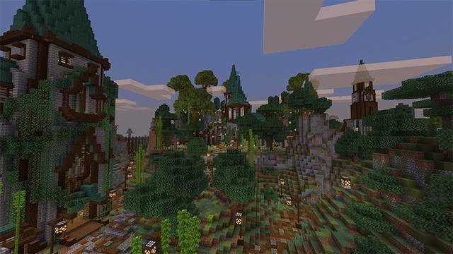 Screenshot of the Minecraft Bedrock Marketplace product 3D Medieval Experience created by G2Crafted.